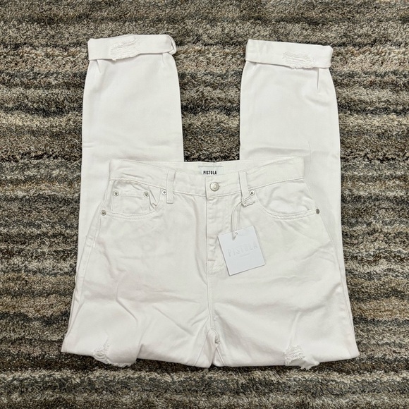 pistola Denim - Pistola High Rise Relaxed Jeans Sz 25 | Pistola Presley High Rise Relaxed Roller